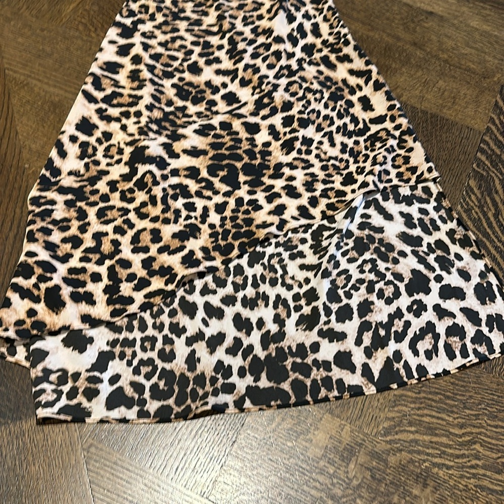 Amanda Uprichard Ansonia Leopard Slip Dress - Picture 6 of 7